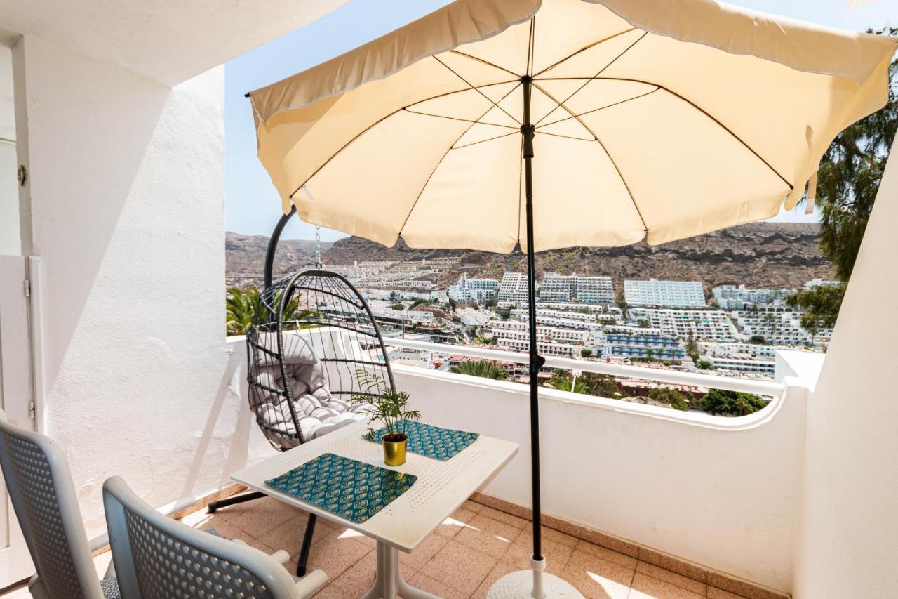 Mogán Canaima Corner With Heated Pool מראה חיצוני תמונה