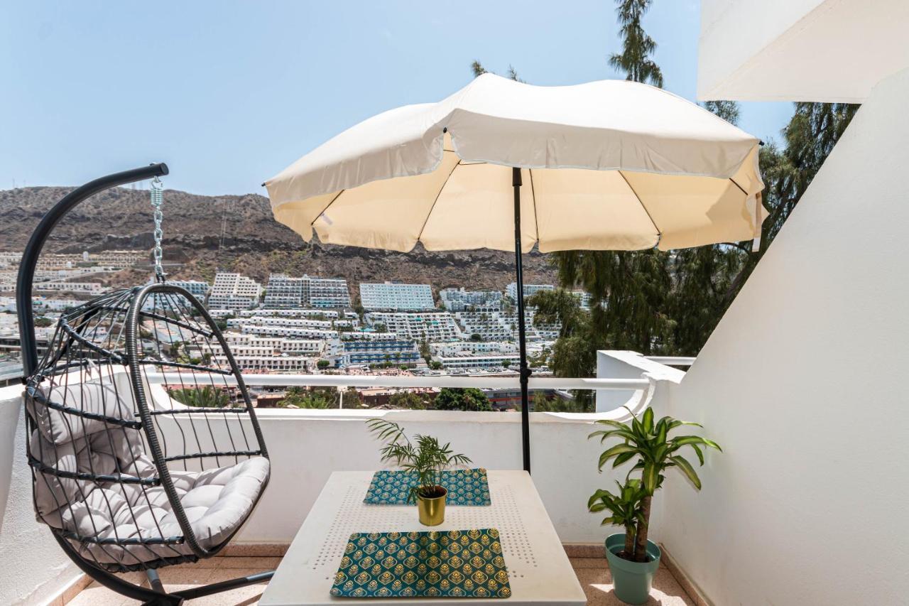 Mogán Canaima Corner With Heated Pool מראה חיצוני תמונה