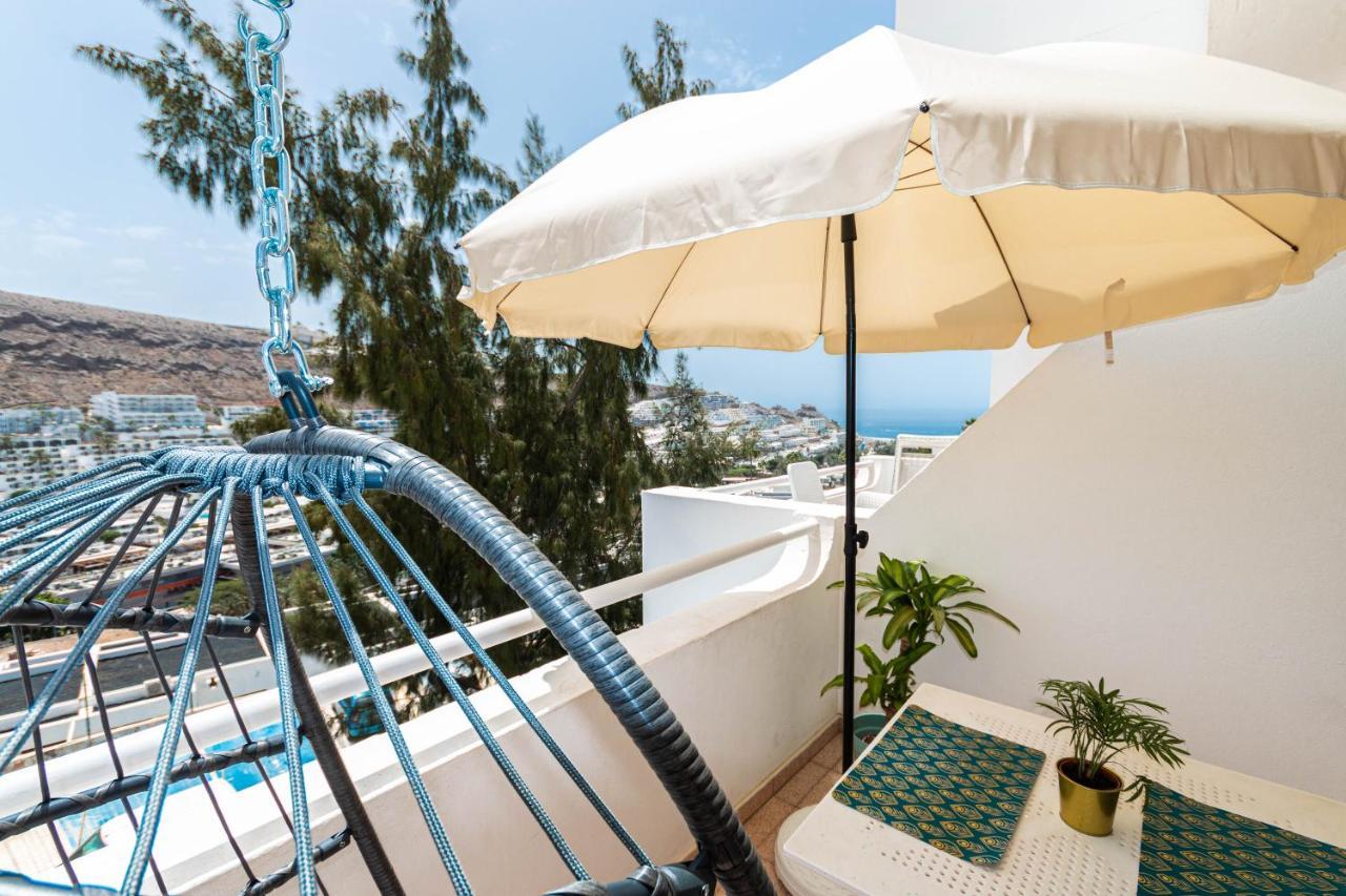 Mogán Canaima Corner With Heated Pool מראה חיצוני תמונה