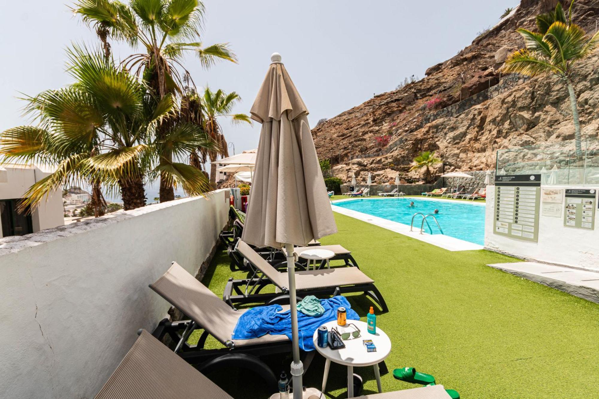 Mogán Canaima Corner With Heated Pool מראה חיצוני תמונה